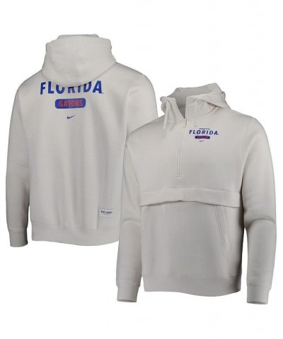 Men's Natural Florida Gators Team Stack Club Half-Zip Hoodie $36.66 Sweatshirt