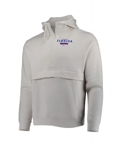 Men's Natural Florida Gators Team Stack Club Half-Zip Hoodie $36.66 Sweatshirt