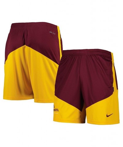 Men's Maroon, Gold Minnesota Golden Gophers Performance Player Shorts $31.89 Shorts