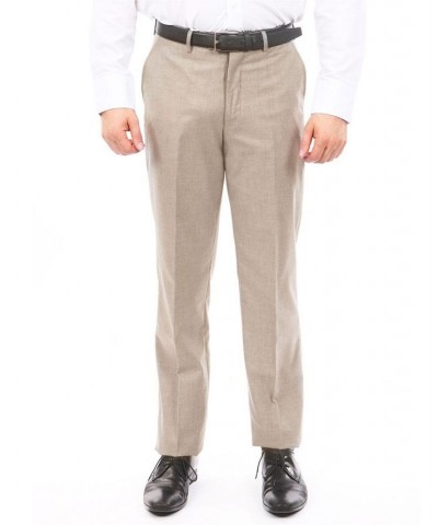 Modern Fit Performance Men's Stretch Dress Pants Tan $48.44 Pants