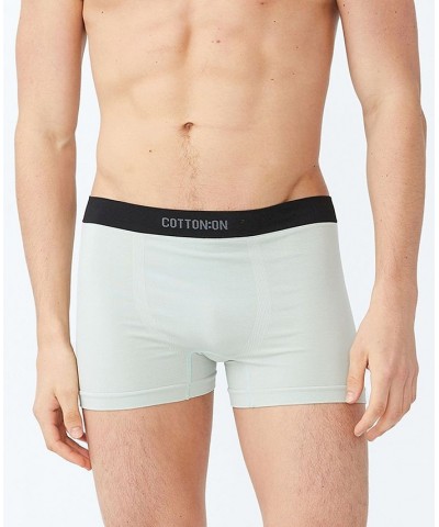 Men's Regular Seamless Trunks Green $10.50 Underwear