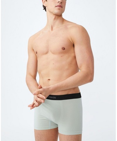 Men's Regular Seamless Trunks Green $10.50 Underwear