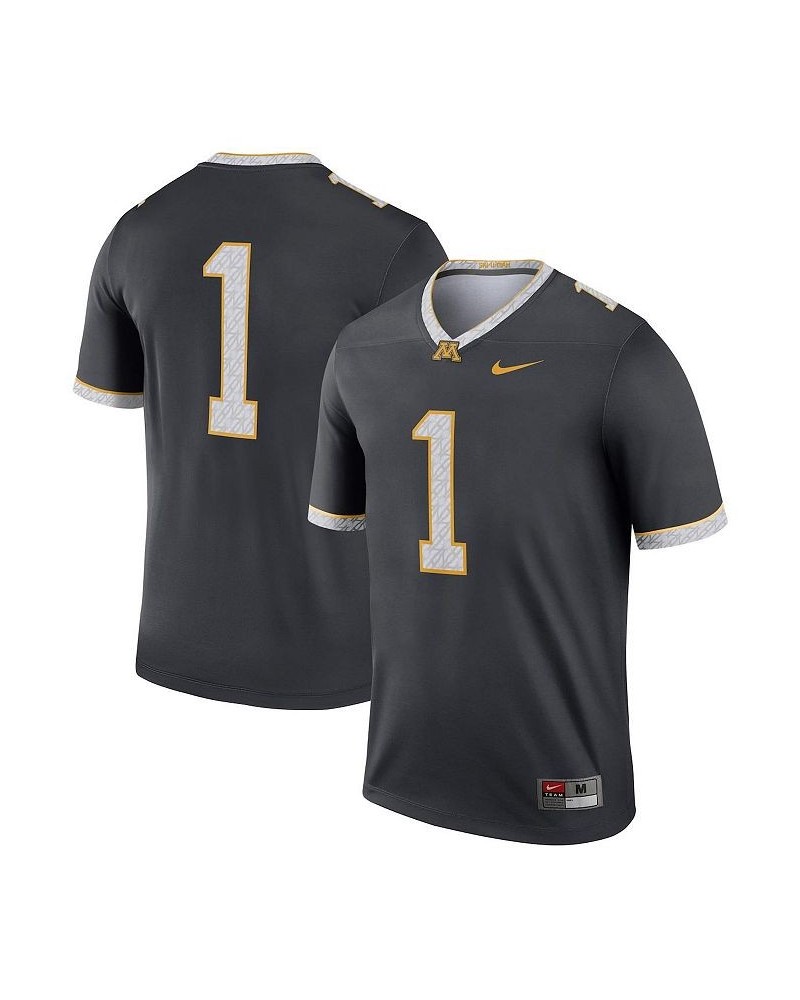 Men's Gray 1 Minnesota Golden Gophers Legend Alternate Jersey $40.80 Jersey