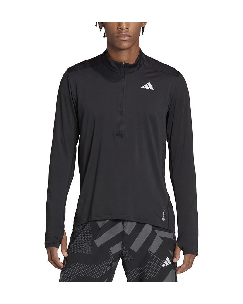 Men's Own The Run Half-Zip Long-Sleeve Shirt PD01 $35.10 T-Shirts