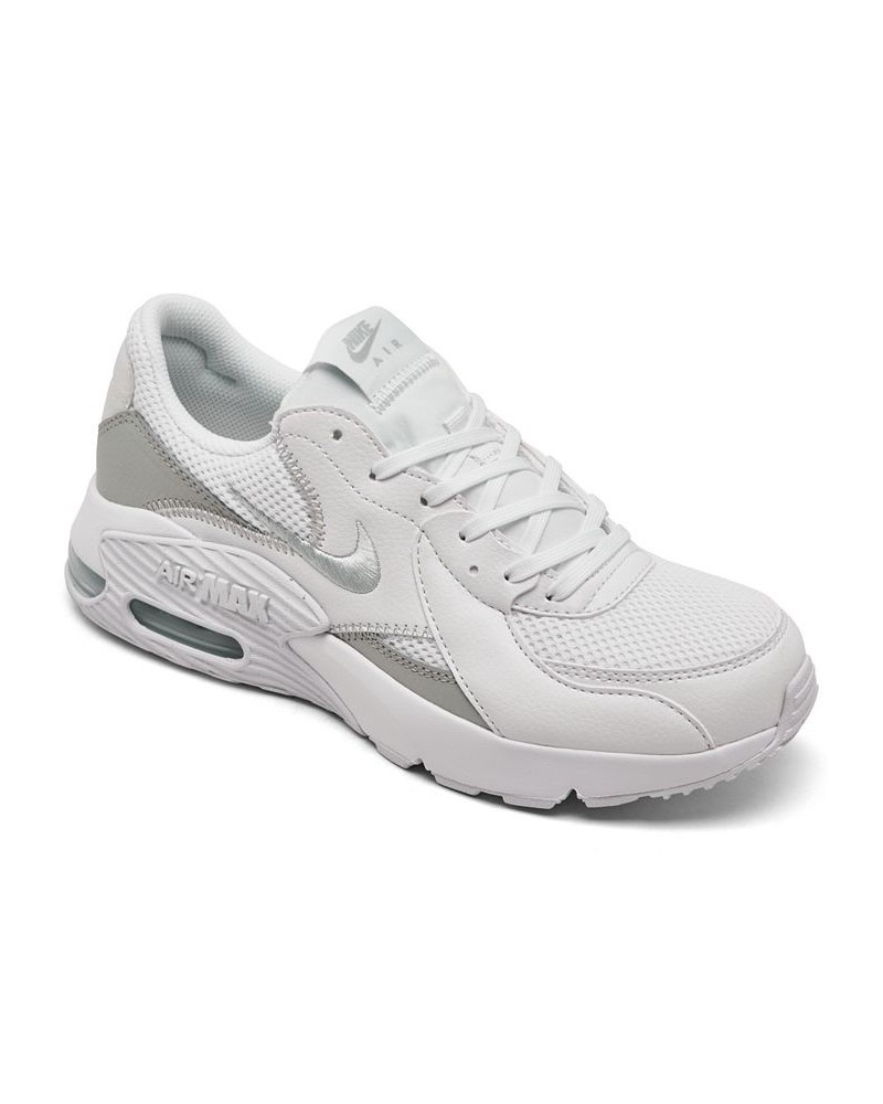 Women's Air Max Excee Casual Sneakers White, Metallic Platinum $47.00 Shoes