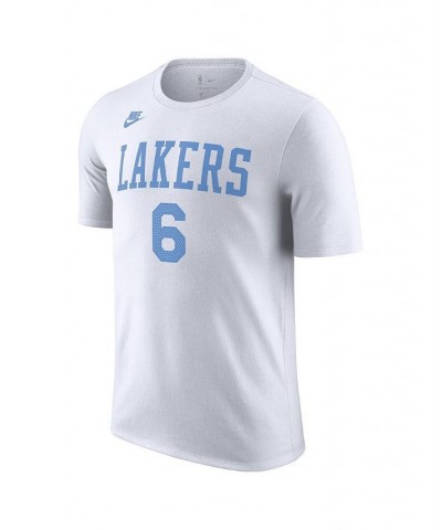 Men's LeBron James White Los Angeles Lakers 2022/23 Classic Edition Name and Number T-Shirt $16.56 T-Shirts