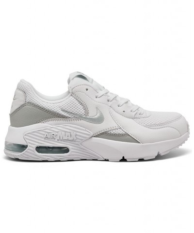 Women's Air Max Excee Casual Sneakers White, Metallic Platinum $47.00 Shoes