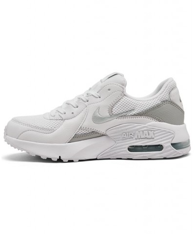 Women's Air Max Excee Casual Sneakers White, Metallic Platinum $47.00 Shoes