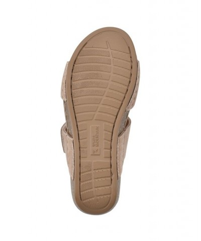 Women's Fervent Platform Sandals Tan/Beige $37.92 Shoes