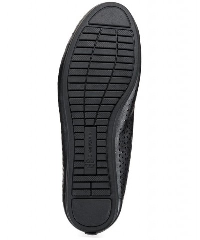 Odeysa Slip-On Perforated Ballet Flats Black $40.28 Shoes