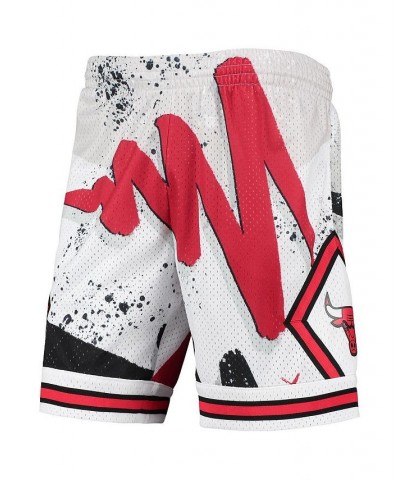 Men's White Chicago Bulls Hardwood Classics 1997 Hyper Hoops Swingman Shorts $35.20 Shorts