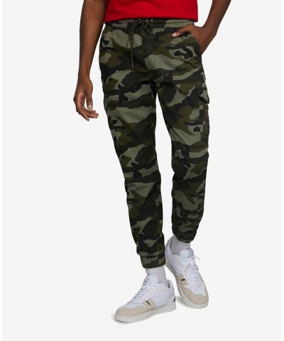 Men's Big and Tall Double Down Cargo Joggers Multi $34.32 Pants