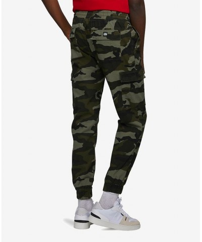 Men's Big and Tall Double Down Cargo Joggers Multi $34.32 Pants