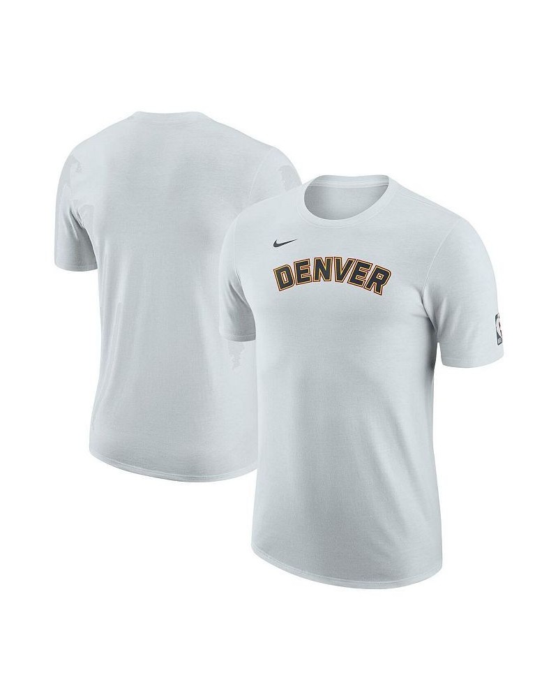 Men's Gray Denver Nuggets 2022/23 City Edition Essential Warmup T-shirt $23.84 T-Shirts