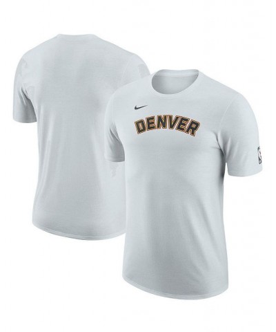 Men's Gray Denver Nuggets 2022/23 City Edition Essential Warmup T-shirt $23.84 T-Shirts