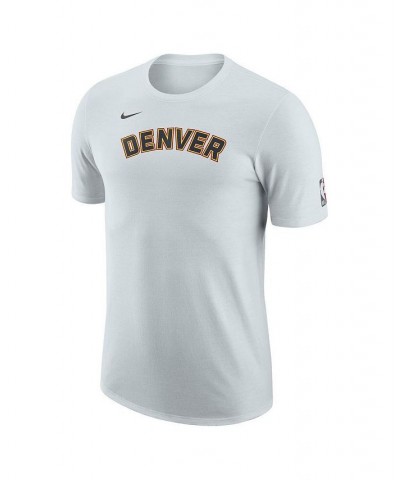 Men's Gray Denver Nuggets 2022/23 City Edition Essential Warmup T-shirt $23.84 T-Shirts