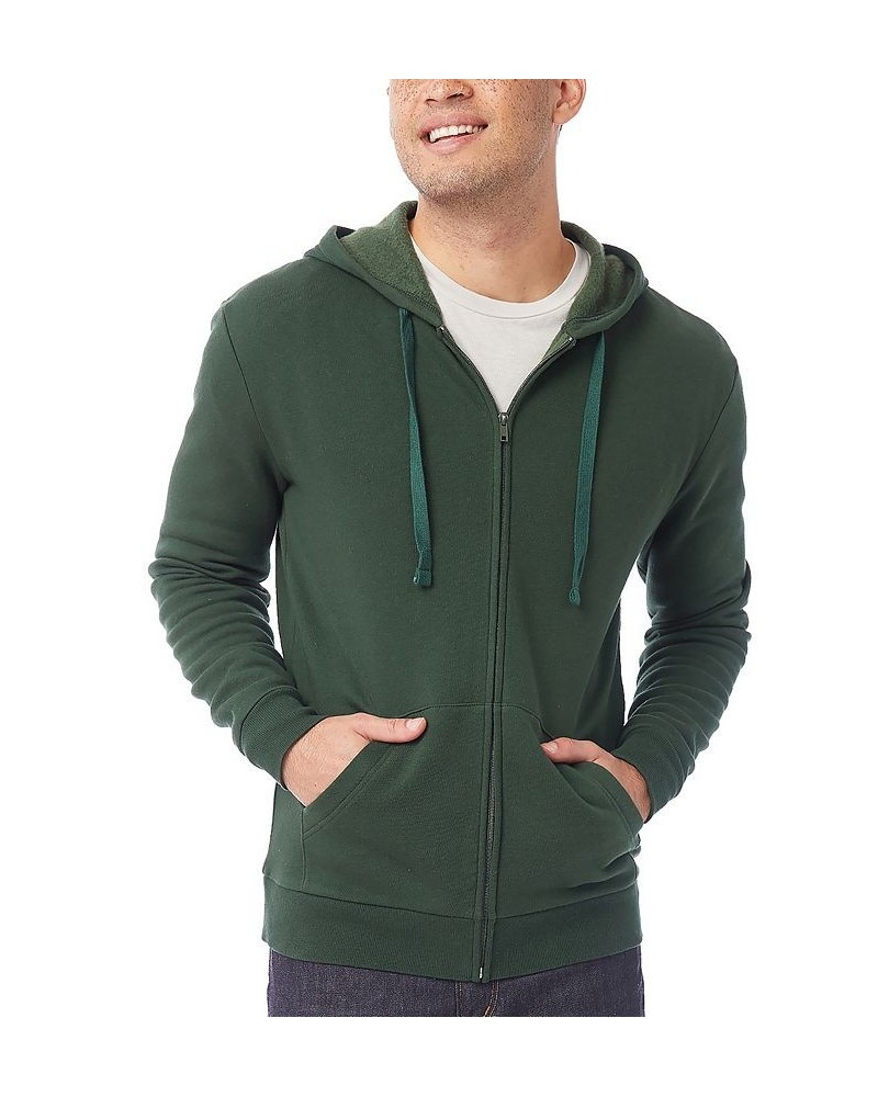 Men's Eco-Cozy Zip Hoodie Varsity Green $36.50 Sweatshirt