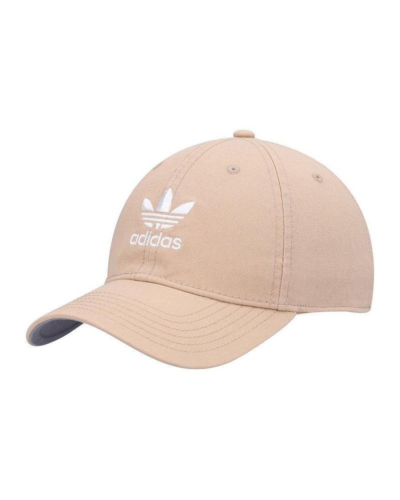 Men's Khaki Pre-Curve Washed Adjustable Hat $19.79 Hats