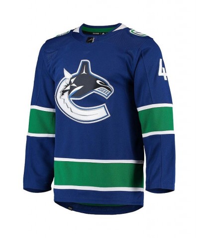 Men's Quinn Hughes Blue Vancouver Canucks Home Authentic Pro Player Jersey $84.00 Jersey