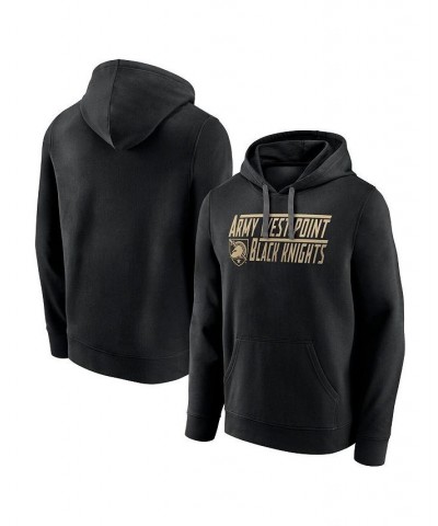 Men's Branded Black Army Black Knights Favorite Longshot Pullover Hoodie $23.96 Sweatshirt