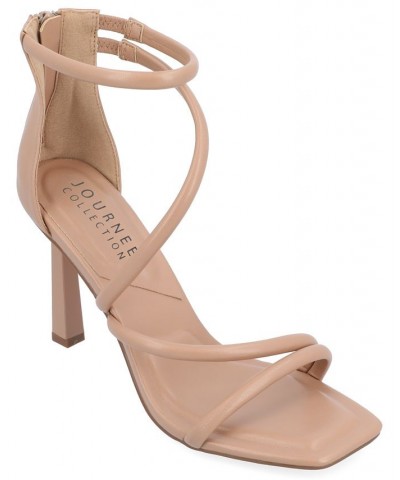 Women's Marza Dress Sandals Tan/Beige $51.99 Shoes