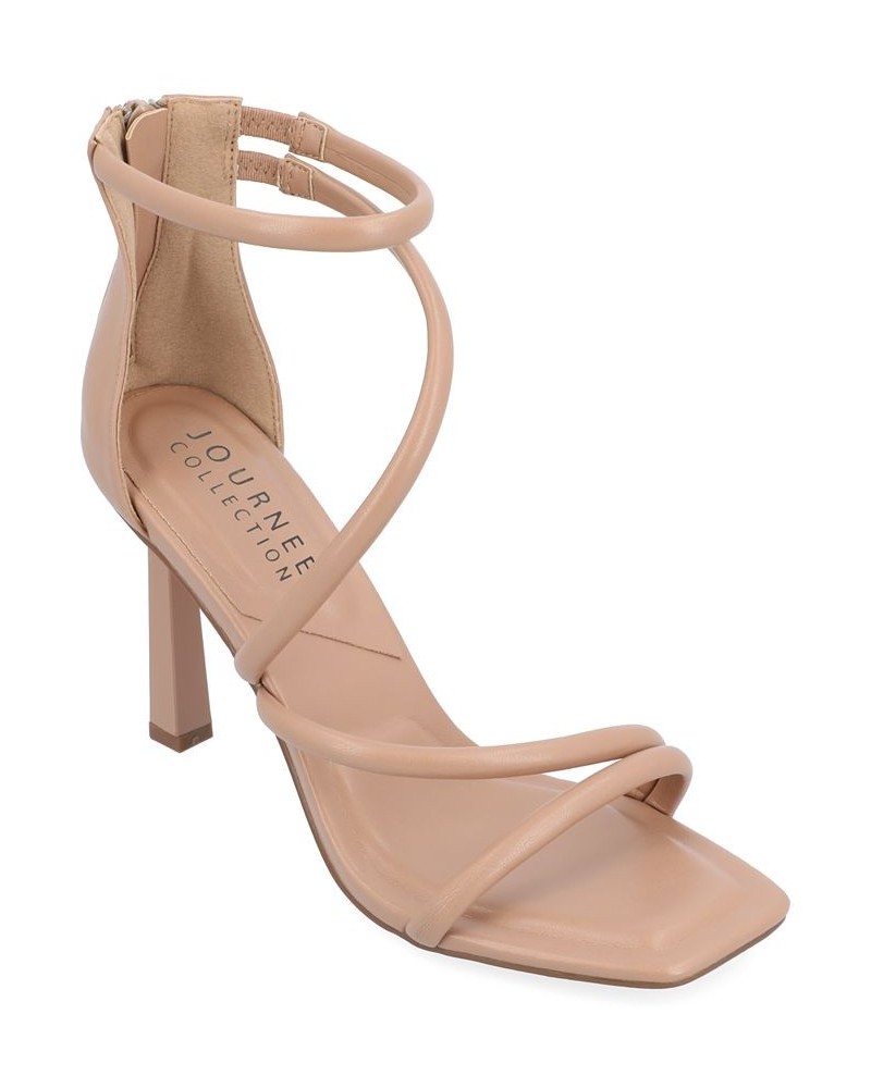 Women's Marza Dress Sandals Tan/Beige $51.99 Shoes