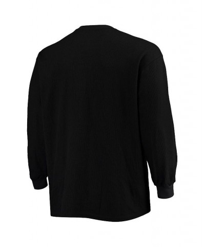 Men's Black Arizona Cardinals Big and Tall Thermal Long Sleeve T-shirt $33.63 T-Shirts