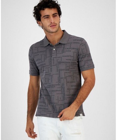 Men's Daran Logo-Print Polo Shirt Multi $22.52 Polo Shirts