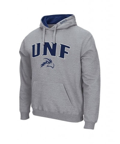 Men's Heathered Gray Unf Ospreys Arch and Logo Pullover Hoodie $27.50 Sweatshirt