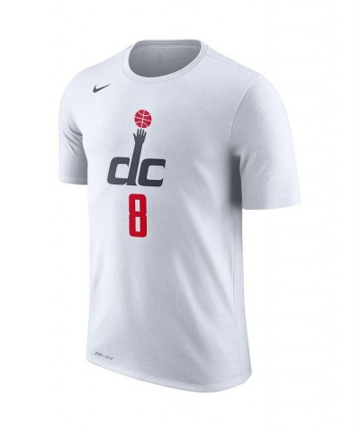 Men's Rui Hachimura White Washington Wizards Name and Number Alternate Logo Performance T-shirt $24.18 T-Shirts