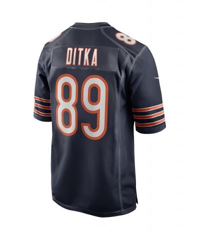 Men's Mike Ditka Navy Chicago Bears Game Retired Player Jersey $50.29 Jersey