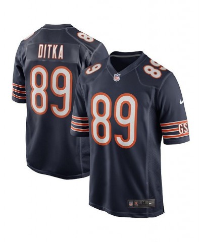 Men's Mike Ditka Navy Chicago Bears Game Retired Player Jersey $50.29 Jersey