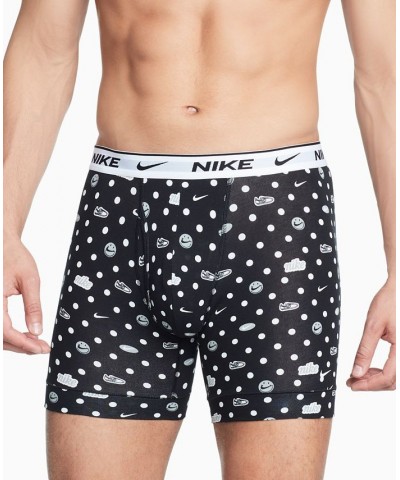 Men's 3-Pk. Dri-FIT Essential Cotton Stretch Boxer Briefs Sneaker Dot Print $27.30 Underwear