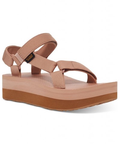 Women's Flatform Universal Sandals PD06 $35.20 Shoes