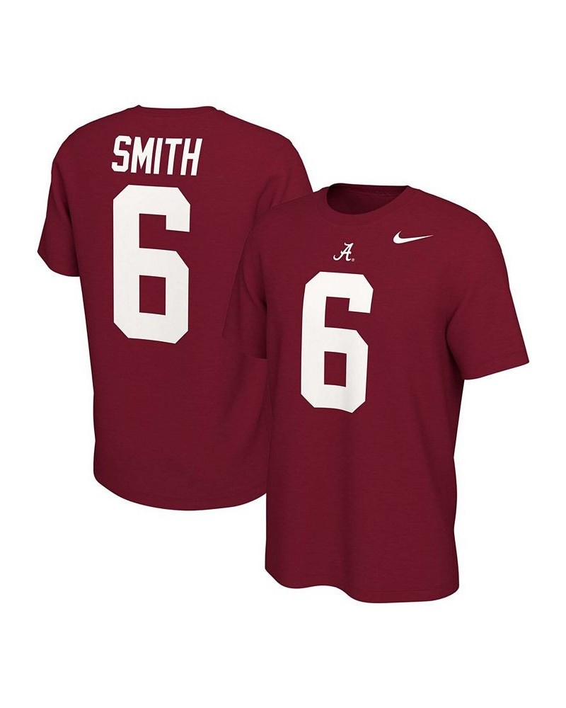 Men's DeVonta Smith Crimson Alabama Crimson Tide Alumni Name Number T-shirt $14.08 T-Shirts