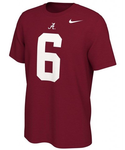 Men's DeVonta Smith Crimson Alabama Crimson Tide Alumni Name Number T-shirt $14.08 T-Shirts