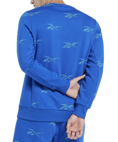 Men's Logo Crewneck Sweatshirt Blue $35.00 Sweatshirt