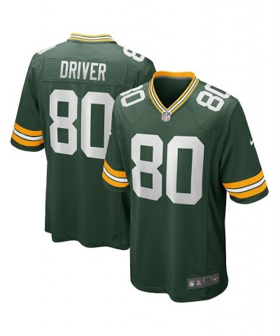 Men's Donald Driver Green Green Bay Packers Game Retired Player Jersey $44.94 Jersey