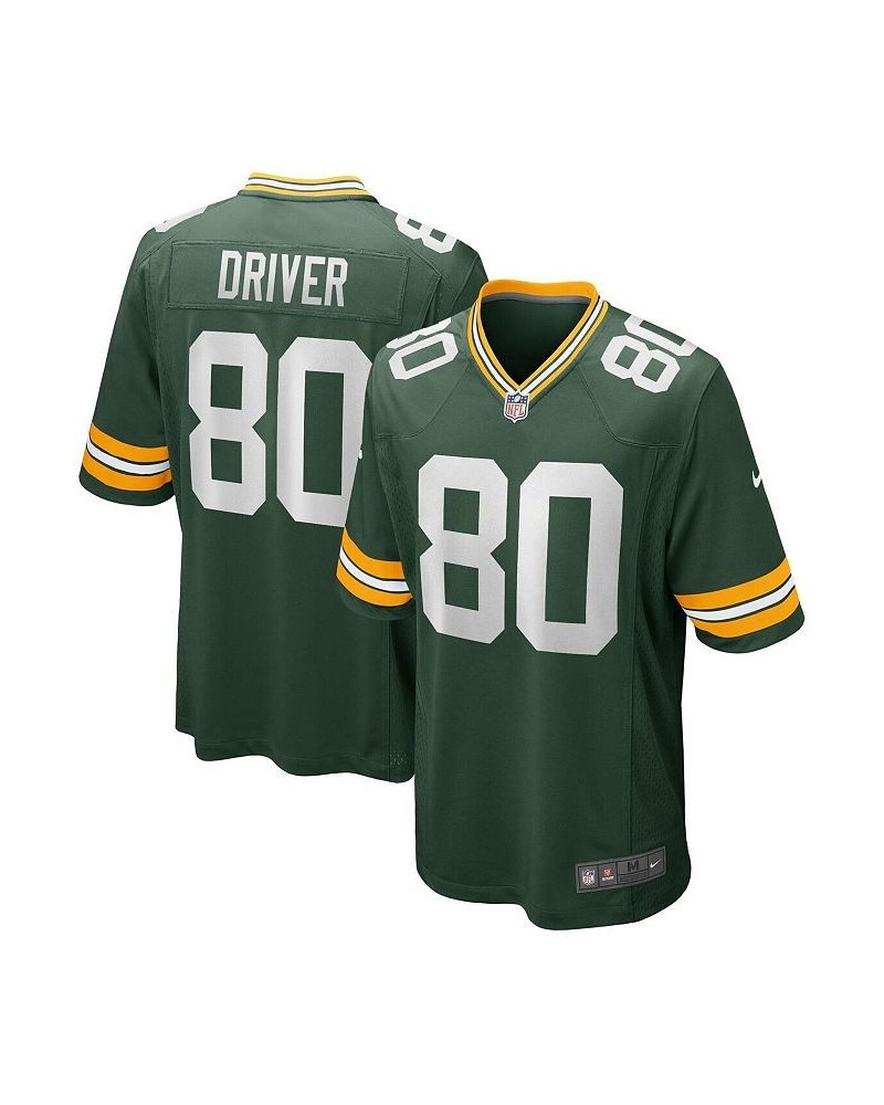 Men's Donald Driver Green Green Bay Packers Game Retired Player Jersey $44.94 Jersey