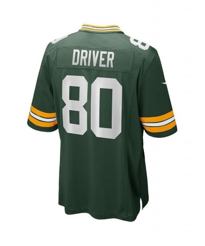 Men's Donald Driver Green Green Bay Packers Game Retired Player Jersey $44.94 Jersey