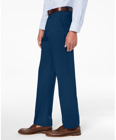 Men's Modern-Fit TH Flex Stretch Comfort Solid Performance Pants Navy $25.30 Pants