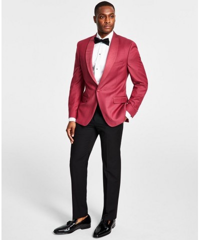 Men's Slim-Fit Tuxedo Jackets Pink $54.05 Suits