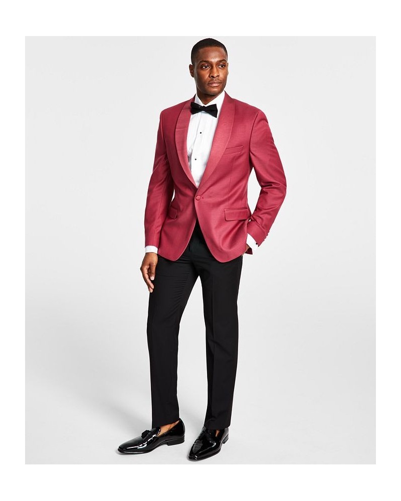 Men's Slim-Fit Tuxedo Jackets Pink $54.05 Suits