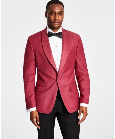 Men's Slim-Fit Tuxedo Jackets Pink $54.05 Suits