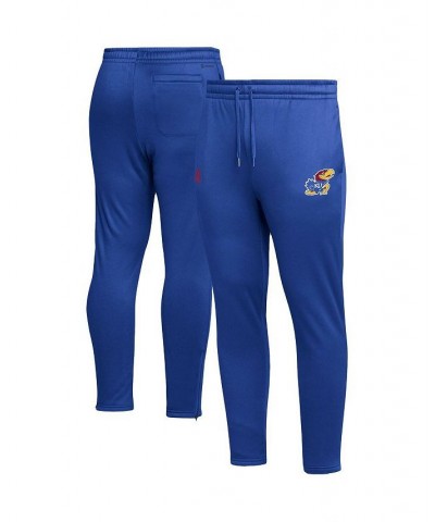 Men's Royal Kansas Jayhawks AEROREADY Tapered Pants $41.65 Pants