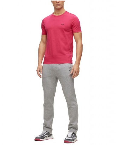 BOSS Men's Regular-Fit Logo Cotton T-shirt Pink $32.64 T-Shirts