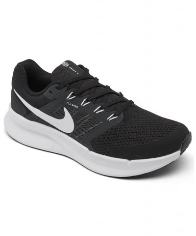 Women's Run Swift 3 Running Sneakers Black $45.05 Shoes