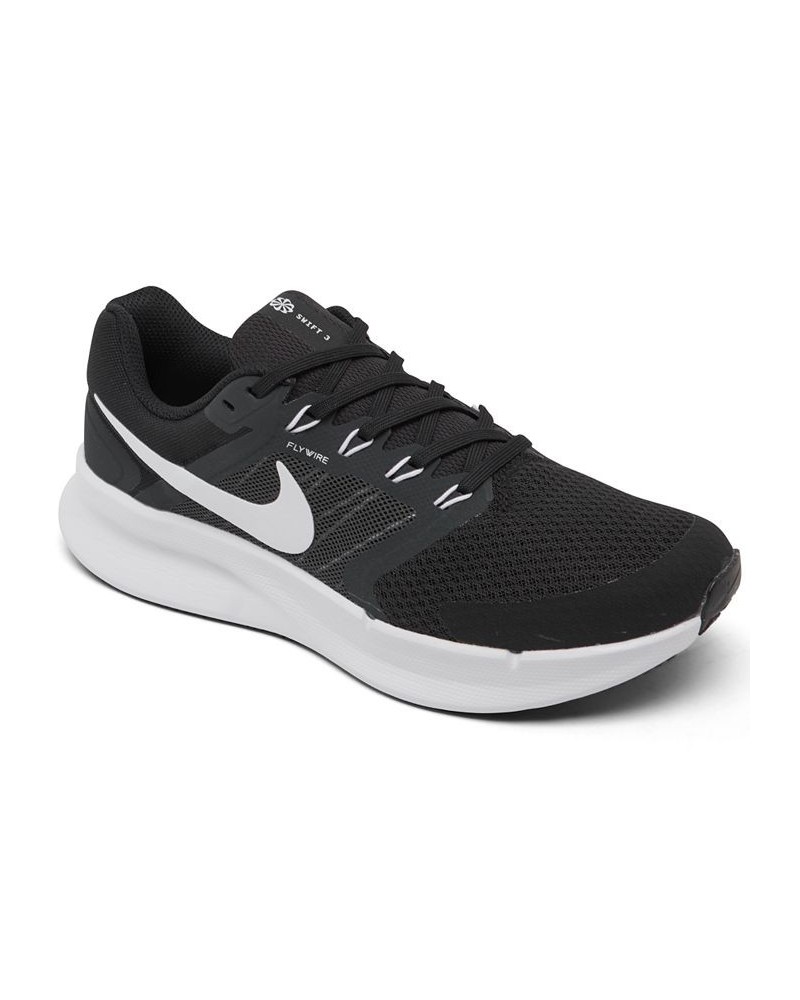 Women's Run Swift 3 Running Sneakers Black $45.05 Shoes