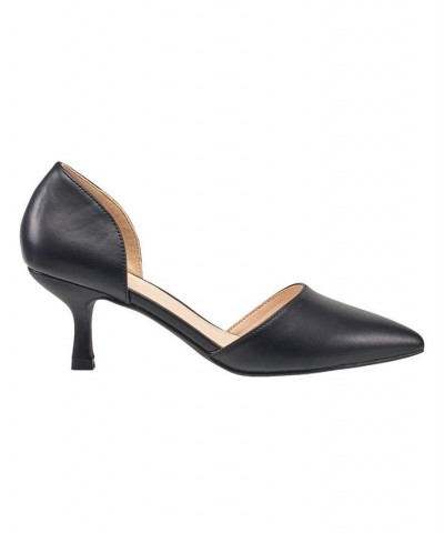 Women's Bali Pointed Pumps Black $41.04 Shoes