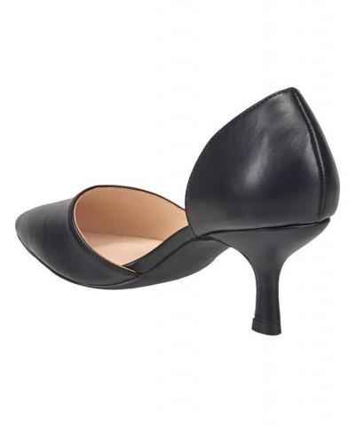 Women's Bali Pointed Pumps Black $41.04 Shoes